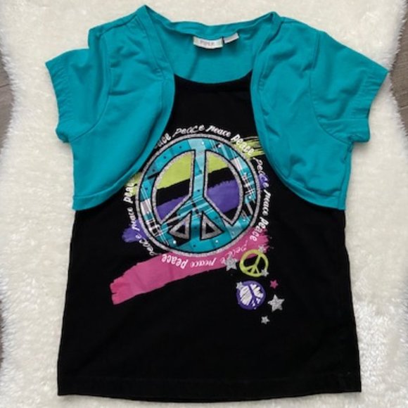 Bundle of 7 Kids Size 10-12 T-Shirts - Picture 7 of 8